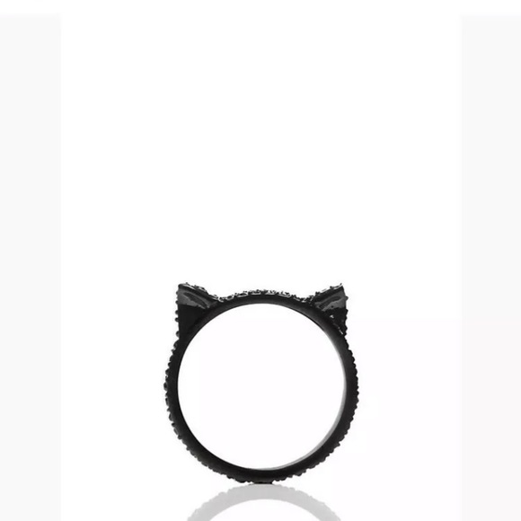 Kate Spade Black Cat ring size 5 - Picture 5 of 5